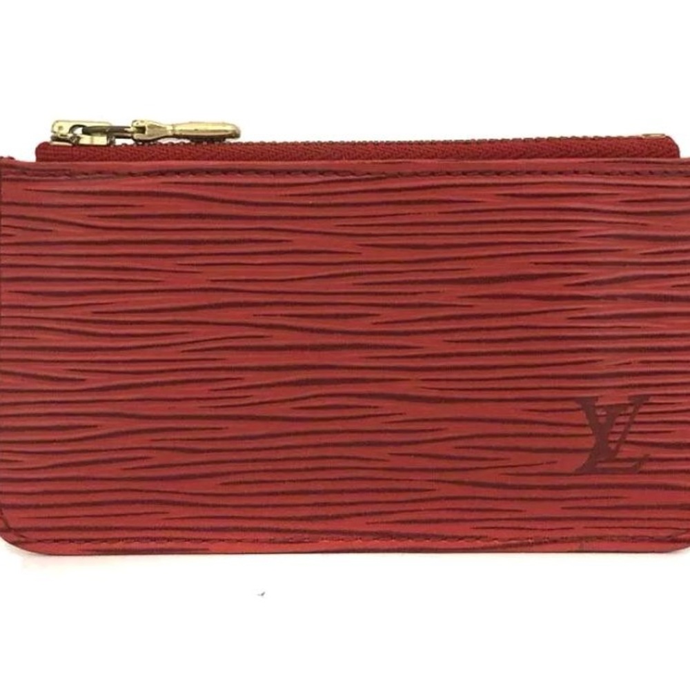 Louis Vuitton Eli Pochette Cles Leather Wallet Coin Purse